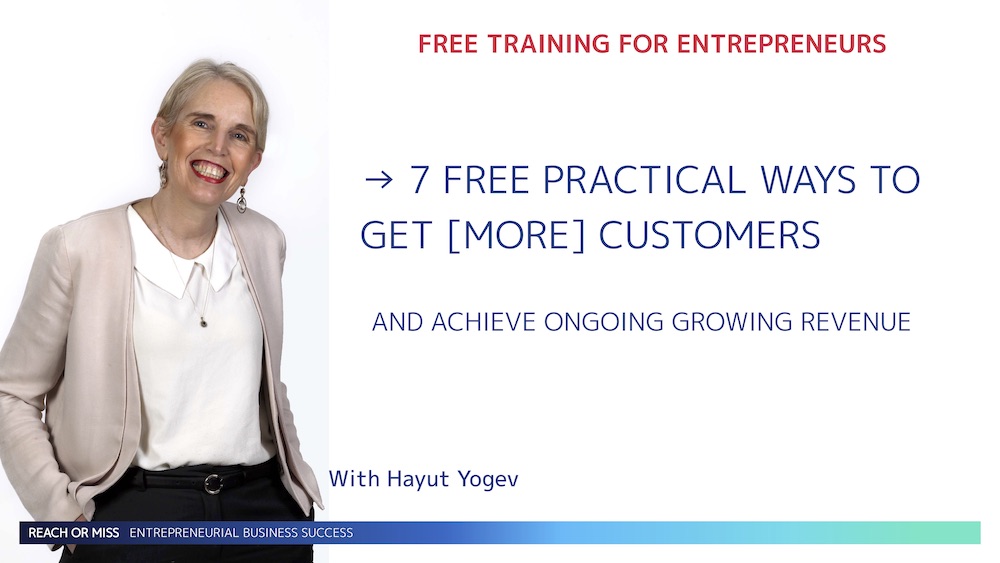 7 FREE practical ways to get more customers