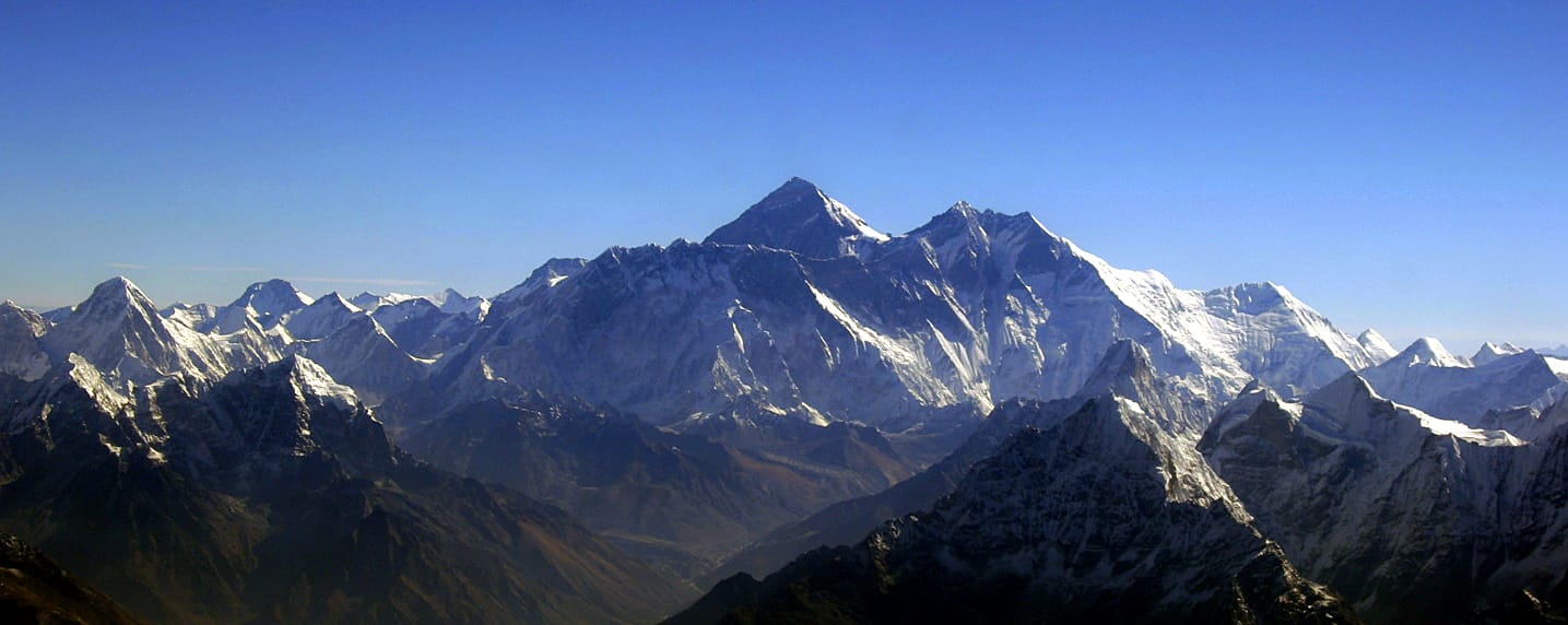 Mount Everest by Kerem Barut from an airplan