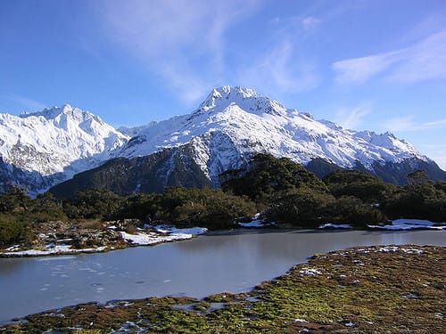 the Routeburn track New Zealand - Pams Mountain