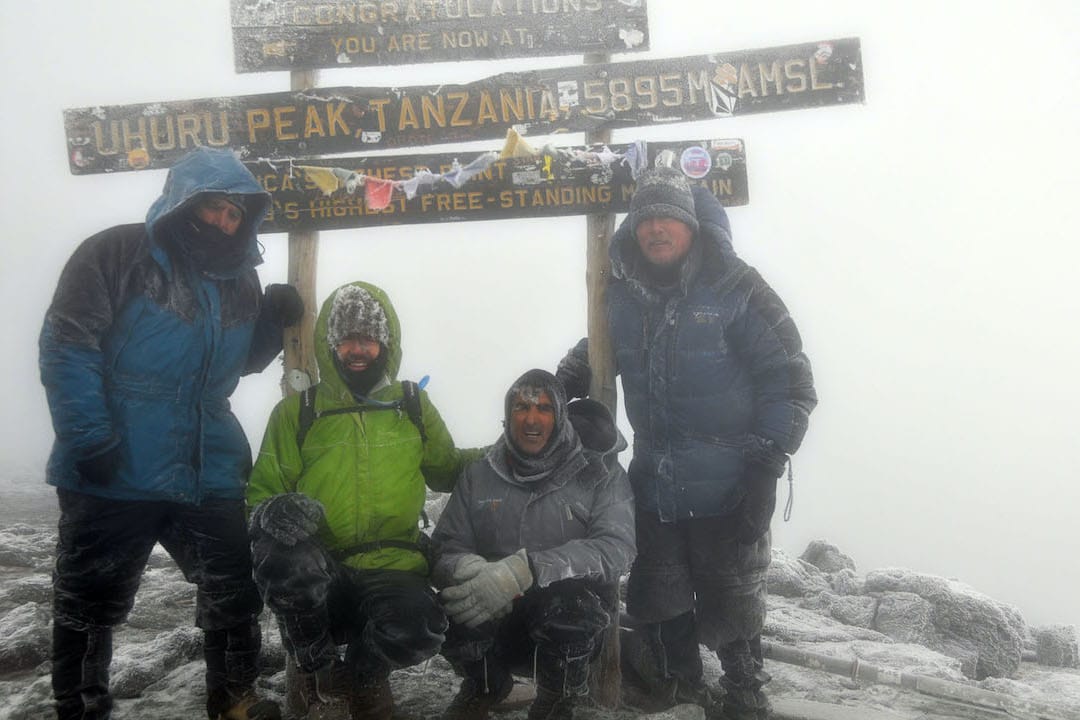 Bill Cates mount Kilimanjaro W-Summit