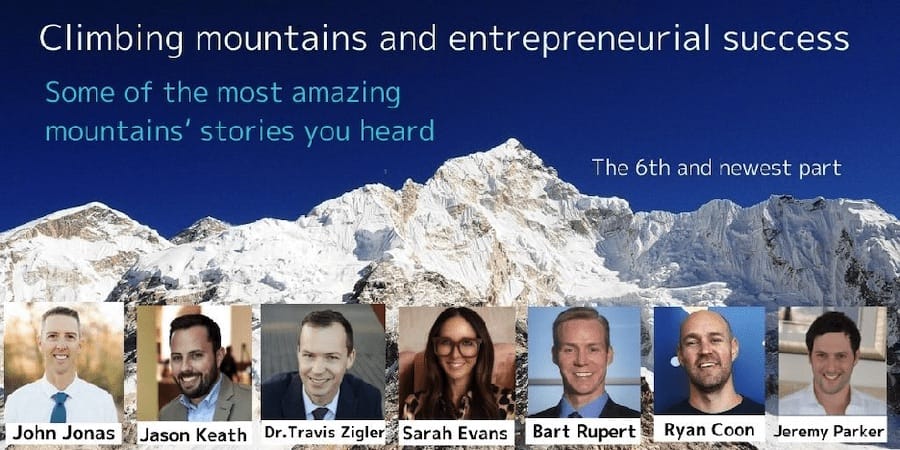 Climbing mountains and entrepreneurial success – The 6th and newest part
