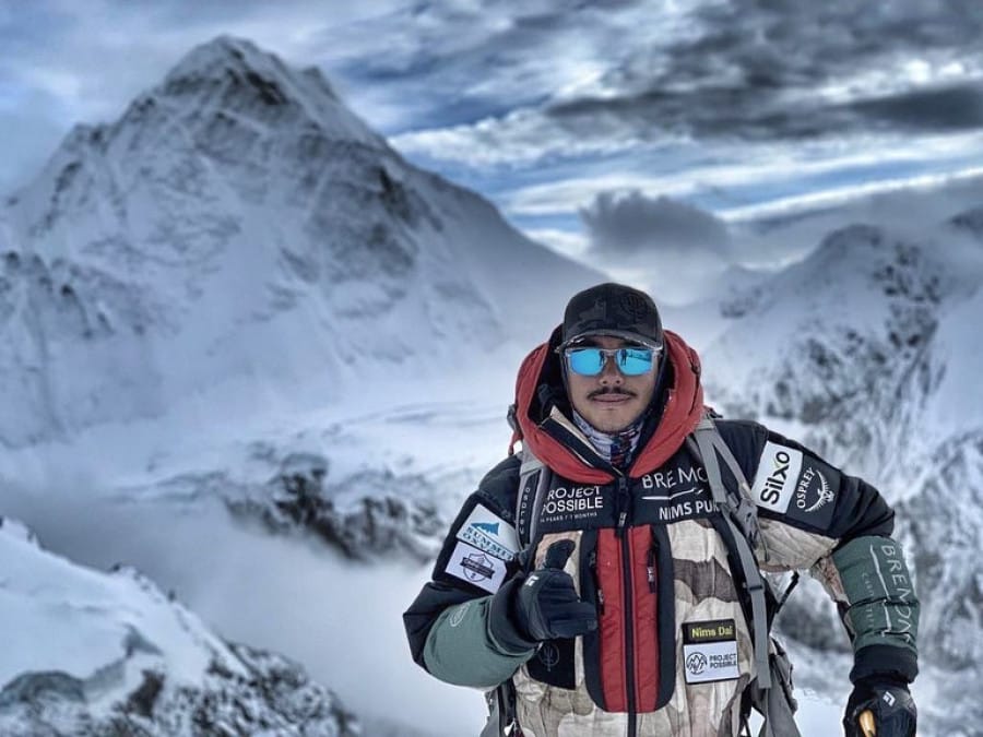 Nirmal Purja makes history by climbing all 14 peaks above 8,000 meters in 190 days